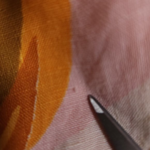 C&C California Faux Wrap Skirt Womens Large Floral 100% Linen Pocket Breathable - Picture 7 of 16